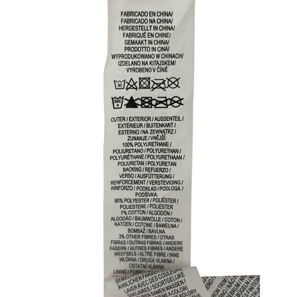 Girls Pink Faux Leather Moto Jacket With Asymmetrical Zipper By Primark - Picture 4 of 4